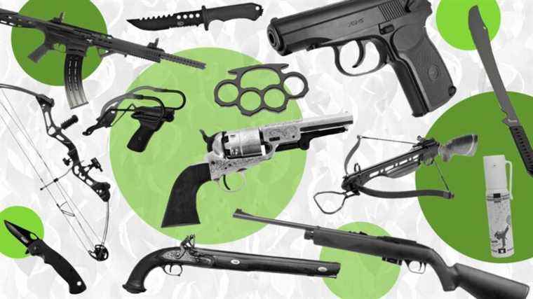 we cleared for you the legislation on weapons in France