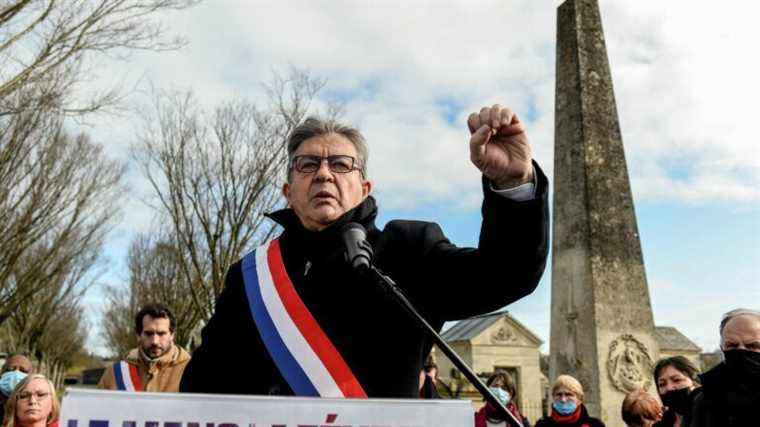 what are the differences between the candidate Jean-Luc Mélenchon of 2022 and that of 2017?