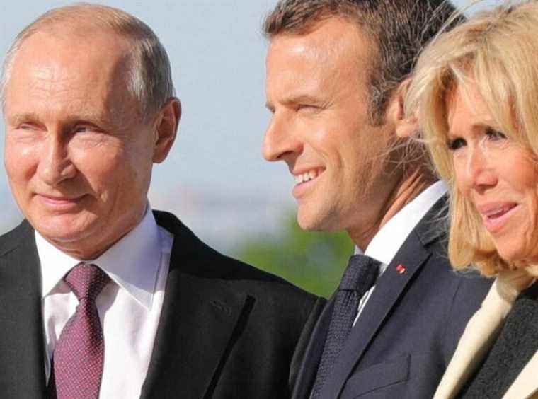 when Vladimir Putin evokes the physique of the first French lady, Brigitte Macron!