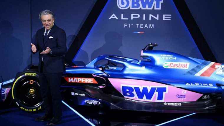 with its new car, Alpine sees life in pink in 2022