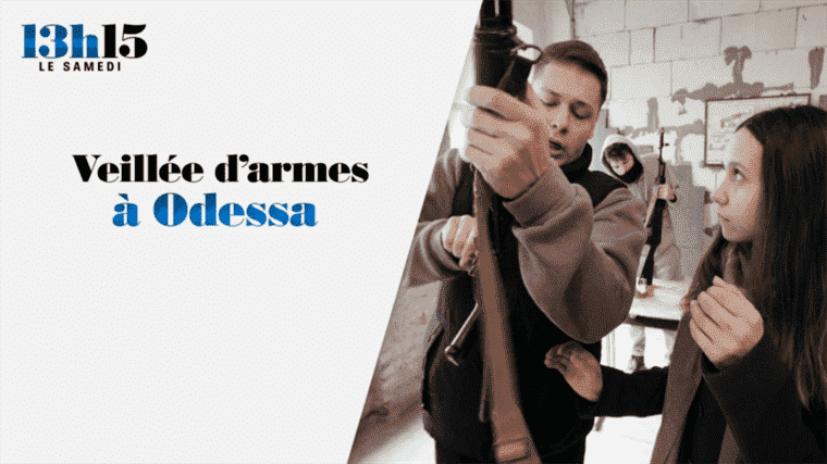 “1:15 p.m. on Saturday”.  Vigil of arms in Odessa – France 2 – March 12, 2022