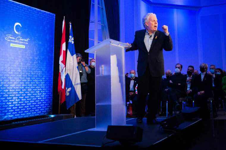 Leadership of the Conservative Party of Canada |  Jean Charest holds a rally in Laval