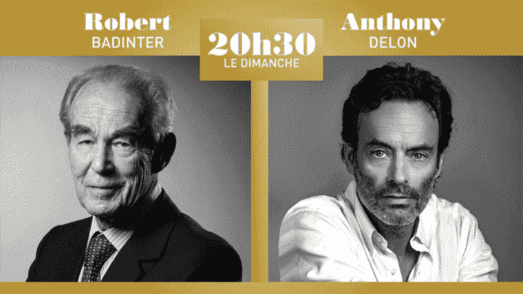 “8:30 p.m. on Sunday” with Robert Badinter and Anthony Delon – France 2 – March 20, 2022