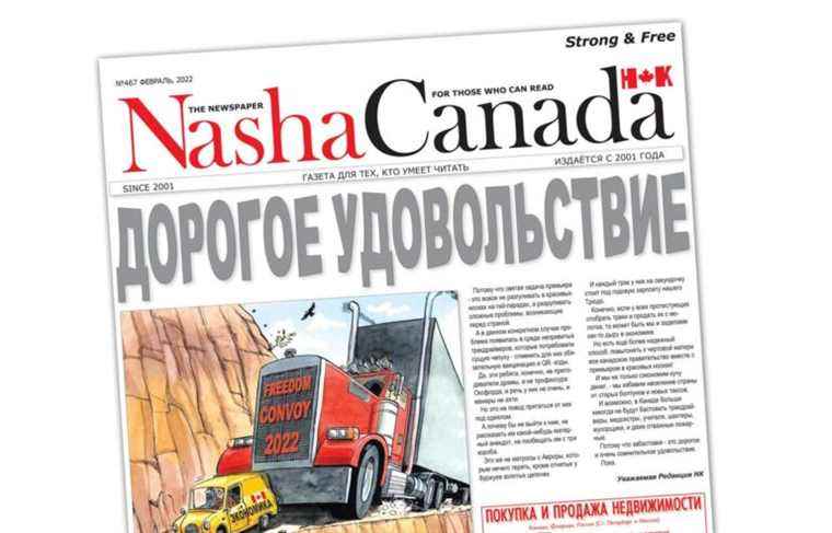 A Russian-language Toronto newspaper against the war, no matter what