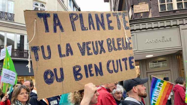 About 500 participants in Rouen in the march for the climate