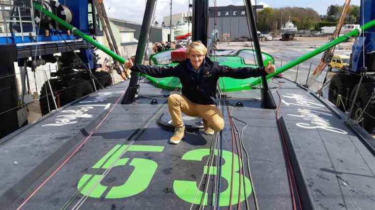 After completing the Everest of the Seas, skipper Maxime Sorel tackles the ascent of Everest