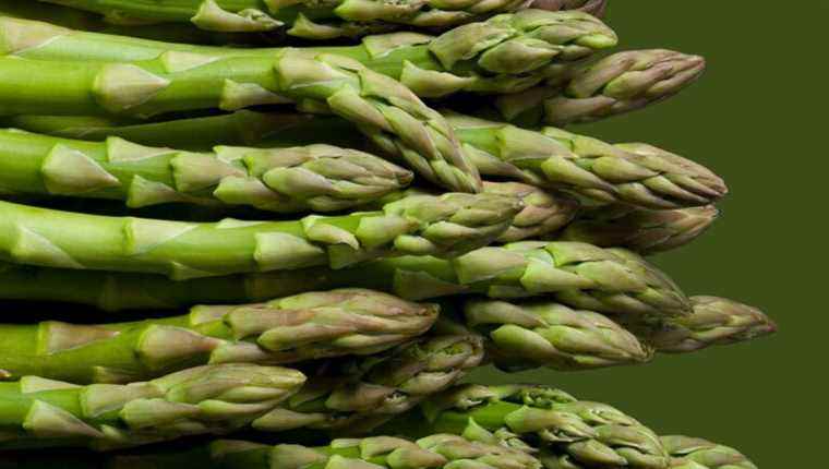 Asparagus cooked by Denis Tabouillot from Petit Comptoir in Lunéville.