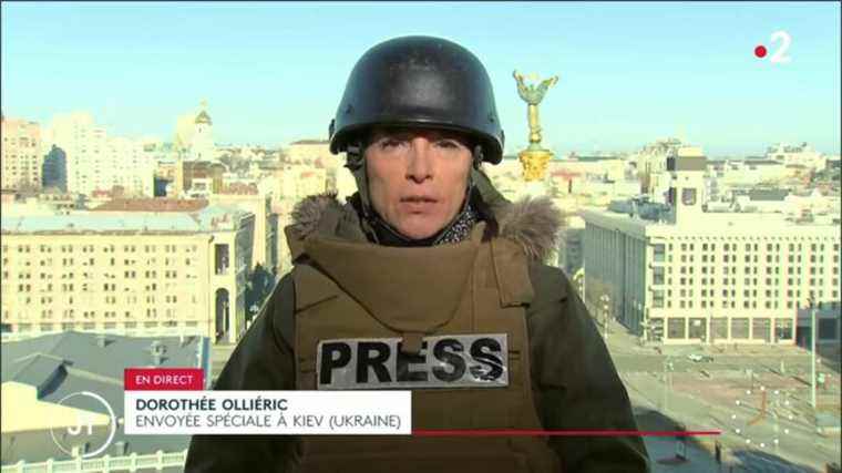 “At the info counter” with Dorothée Ollieric, special correspondent for France Télévisions in Ukraine.