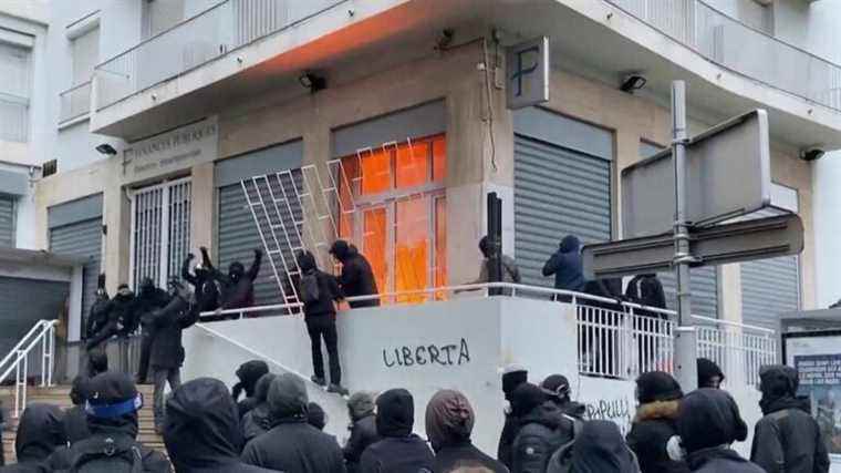 Bastia in turmoil, the public finance center set on fire