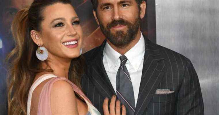 Blake Lively: Princess dress and plunging neckline to support her husband Ryan Reynolds!