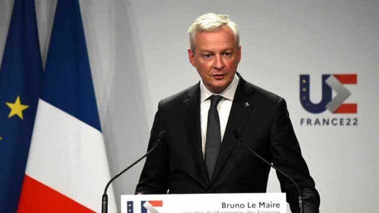 Bruno Le Maire returns to his statement and regrets an “inappropriate” term