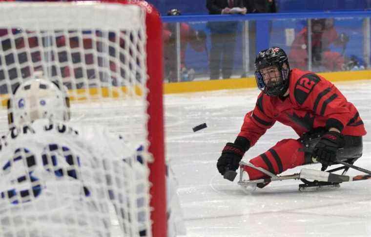 Canada takes on the United States in the final of the Paralympic Hockey Tournament