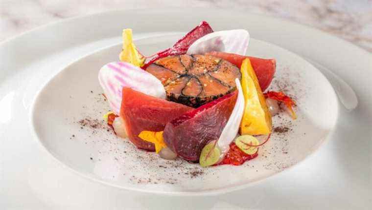 Chef Aurélien Vidal’s trout hits the bull’s eye in St-Julien Chapteuil