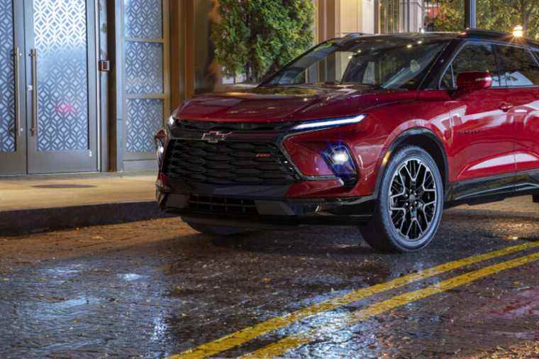 Chevy |  The Blazer will target the Mustang Mach-E with a sporty livery