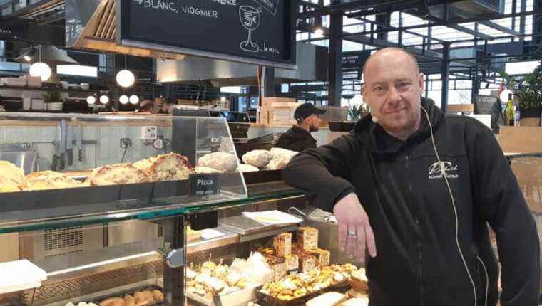 Chez Richard Traiteur at Halles Mazerat in St-Etienne