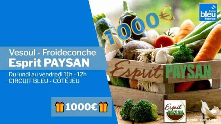 ? Circuit Bleu – Côté Jeu: win your year of races (1000€) at Esprit Paysan Vesoul or Froideconche!  ?