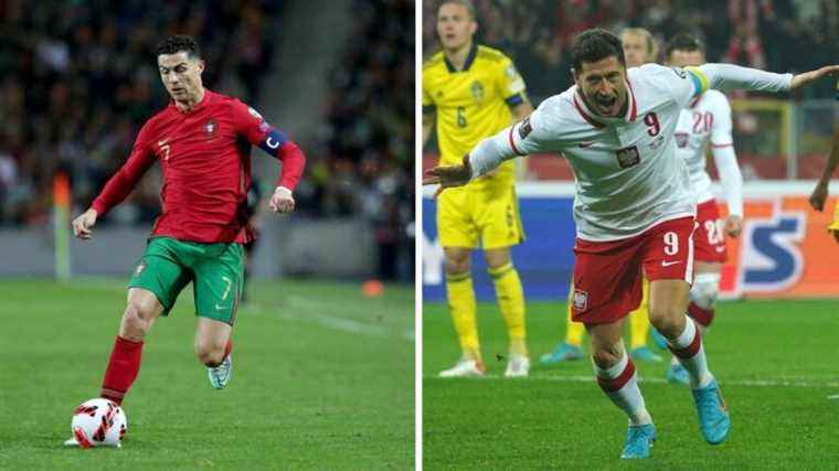 Cristiano Ronaldo’s Portugal and Robert Lewandowski’s Poland confirm their ticket to Qatar