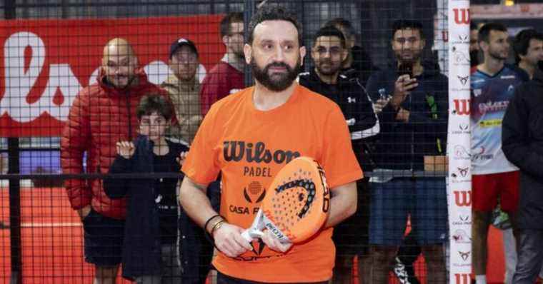 Cyril Hanouna thoroughly: padel battle against Guillaume Genton and Gilles Verdez!