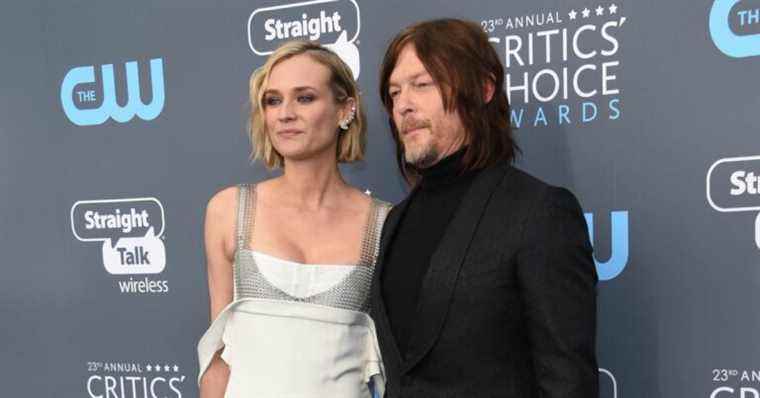 Diane Kruger: Her companion Norman Reedus injured in the head during filming, the actor hospitalized