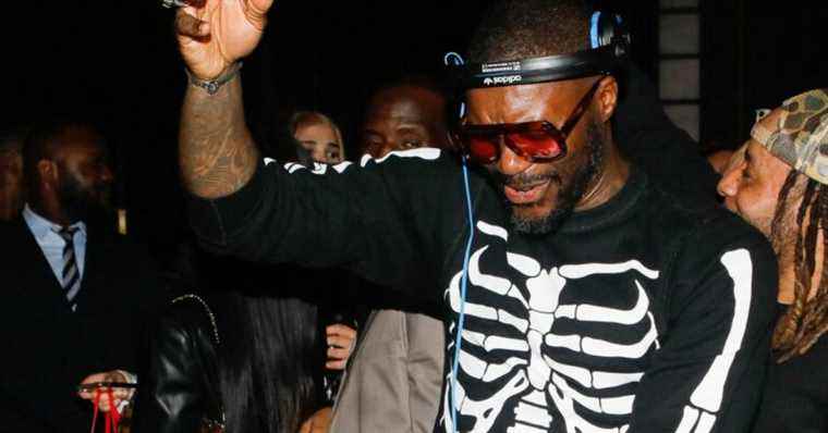 Djibril Cissé: frenzied DJ set at Fashion Week, with Big Ali and Jean-Claude Jitrois