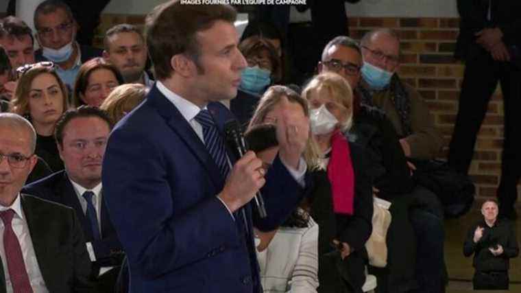 Emmanuel Macron launches his campaign in Poissy, in the Yvelines