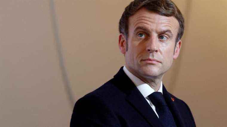 Emmanuel Macron leads in the polls