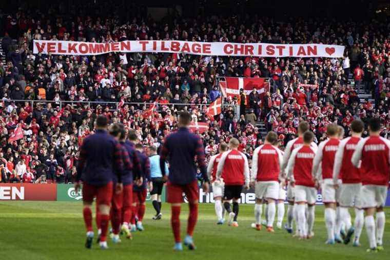 Eriksen given a standing ovation at the stadium where he had a heart attack