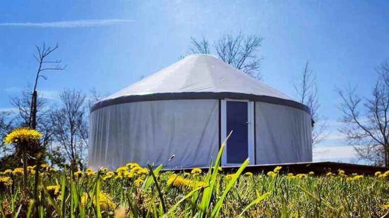 France Bleu Cotentin invites you for an unusual night in a contemporary yurt