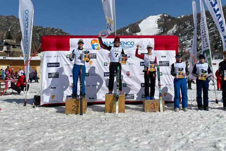 Freestyle Skiing |  Flavie Aumond and Victor Primeau triumph at the Junior Worlds