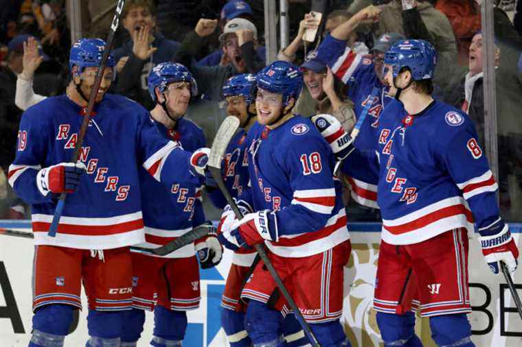 Friday in the NHL |  Rangers beat Penguins 5-1