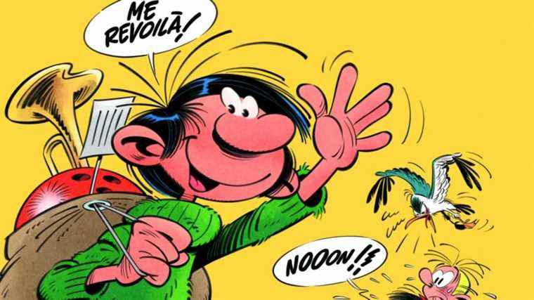 Gaston Lagaffe returns 25 years after the death of its creator Franquin