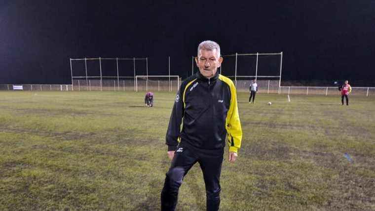 Gérard Couvreur, 74, the oldest footballer in Alsace