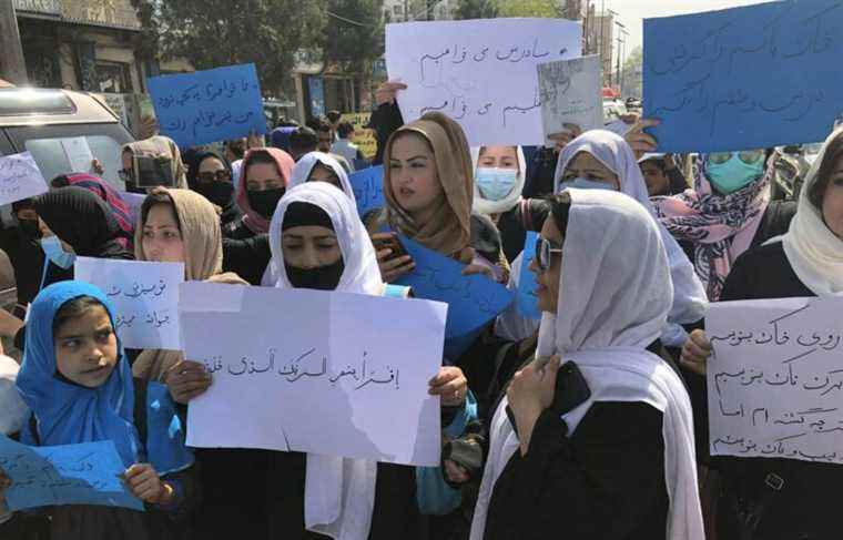 In Afghanistan, women are banned from traveling alone by plane