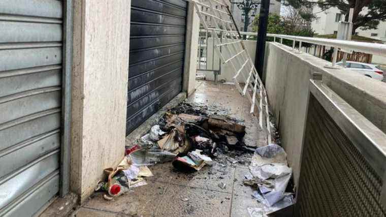 In the streets of Bastia, the remains of the demonstration in support of Yvan Colonna