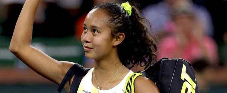 It’s over for Leylah Annie Fernandez in Indian Wells