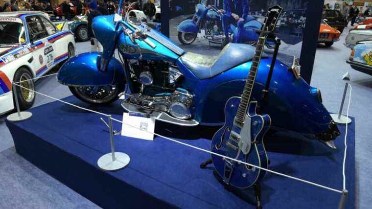 Johnny Hallyday’s Harley-Davidson breaks record at auction