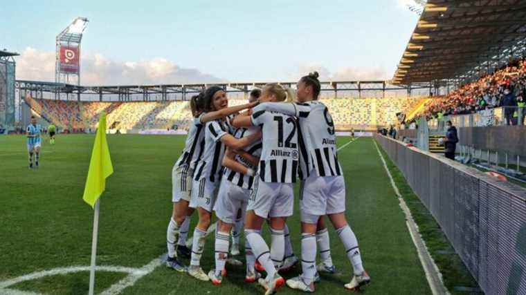 Juventus, who face Lyon in the quarter-finals, a symbol of the rise of women’s football in Italy