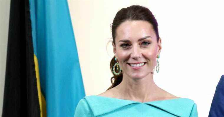 Kate Middleton: Canon in the colors of the Bahamas for her star arrival with William!