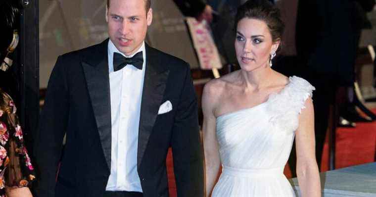 Kate Middleton and William pose a rabbit at the last moment: this red carpet that they will finally miss