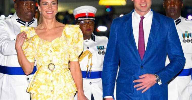 Kate Middleton dares the 80’s dress: ultimate puzzling look to leave the Bahamas