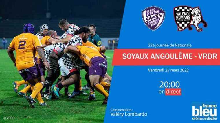 LIVE – Rugby: the VRDR moves to Soyaux-Angoulême, follow the 22nd day of National