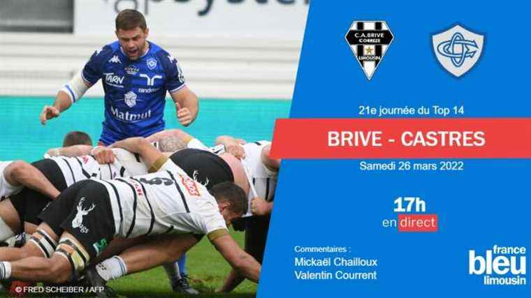 LIVE – TOP 14, 21st day: follow the match of CA Brive against Castres Olympique