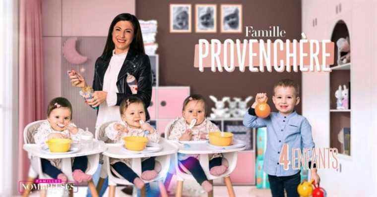 Laëtitia Provenchère (Large families): her 4 children born prematurely, poignant photos