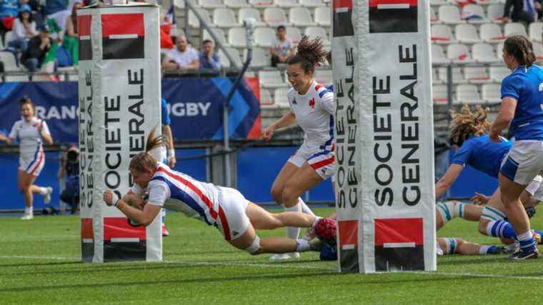 Les Bleues largely win against the Italians for their first match of the Six Nations Tournament