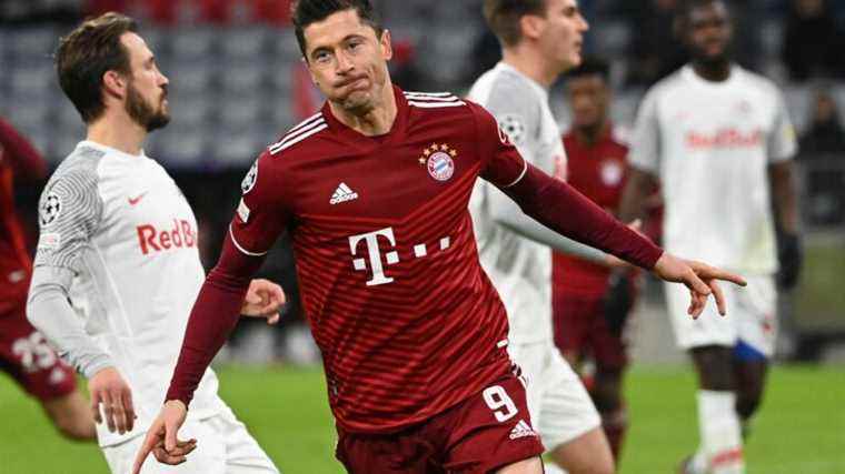 Lewandowski and Bayern ruthless for the Austrians… Follow the knockout stages of the Champions League