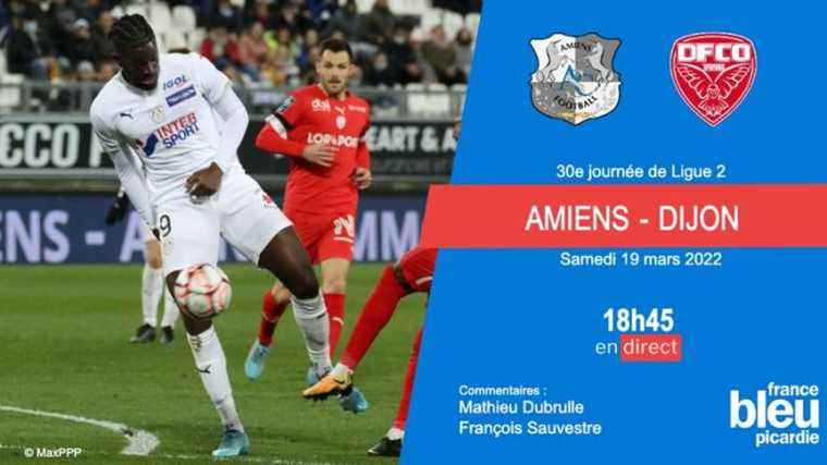 Ligue 2 – LIVE: follow the match of the 30th day between Amiens and Dijon