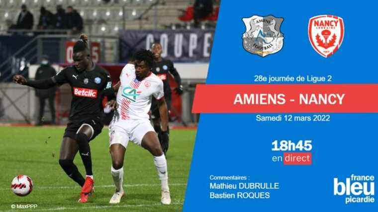 Ligue 2 – Amiens SC receives the red lantern Nancy