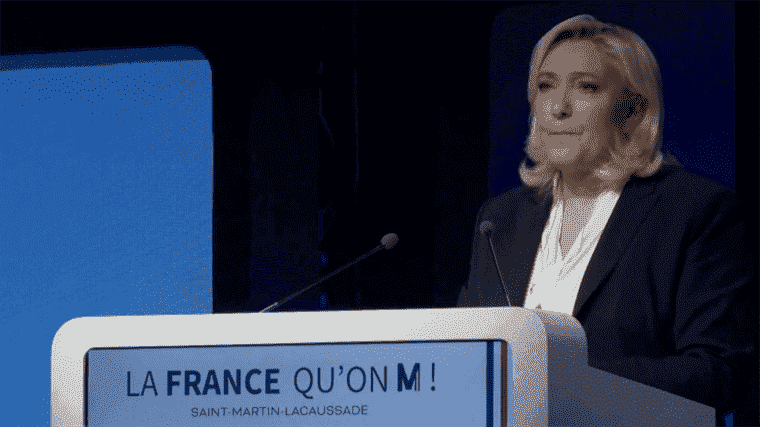 Marine Le Pen rises in the polls