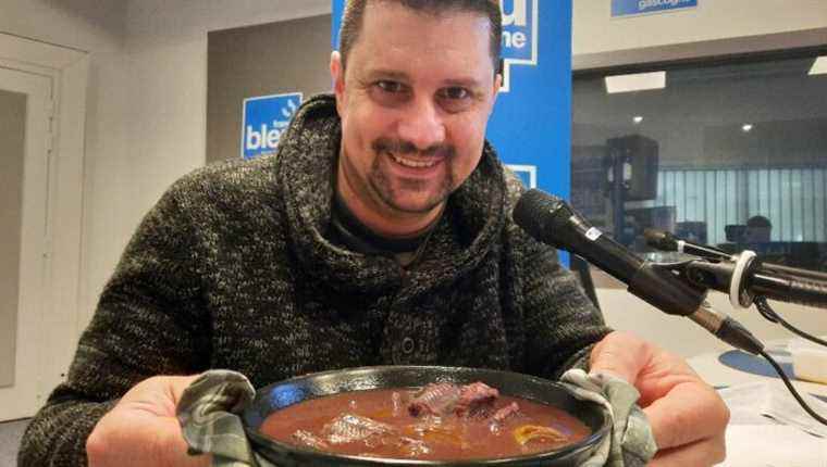 Matelote of eel with chef Bargibaux, the restaurant La Grange in Bélis