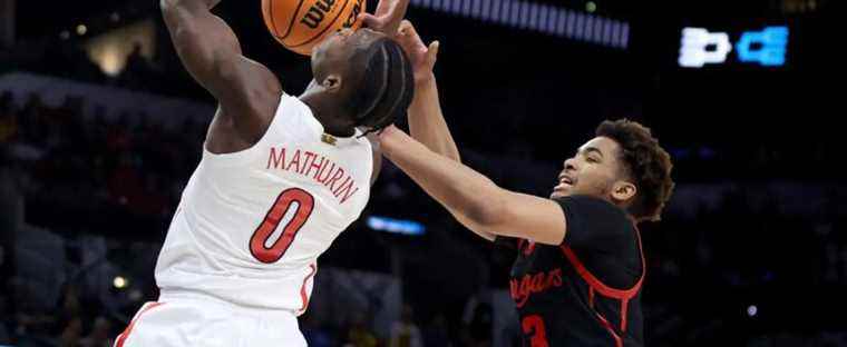 Mathurin and the Wildcats eliminated from March Madness